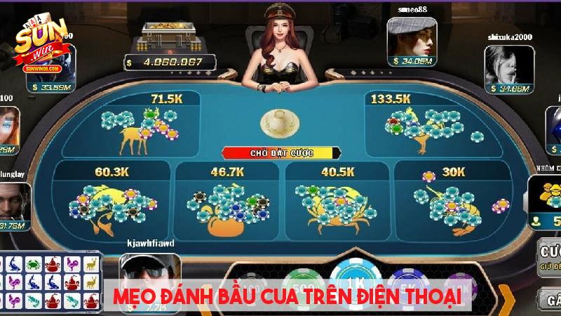 Đánh bầu cua thắng lớn bằng cách nghe vị xúc xắc