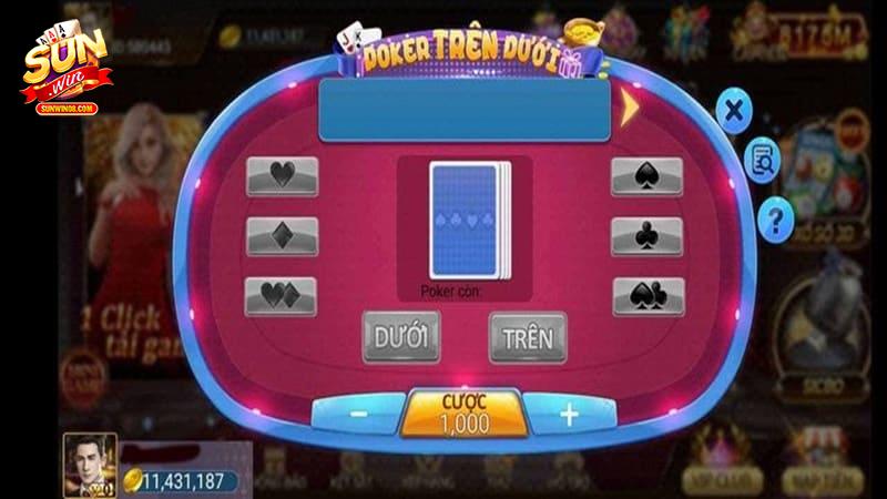 Game bài trên dưới