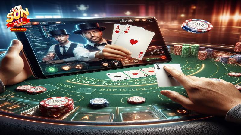 Hướng dẫn các bước trải nghiệm game BlackJack tại Sunwin