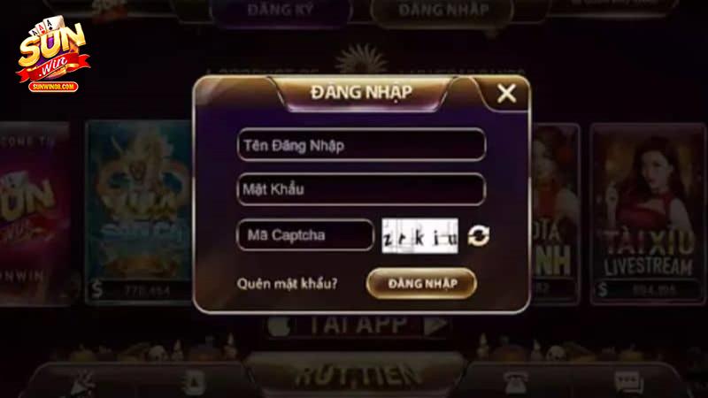 Hướng dẫn đăng nhập chi tiết tại Sunwin