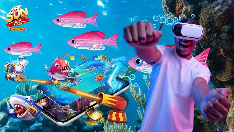 Trải nghiệm 3D cực chất khi chơi vua bắt cá